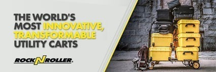 <div><strong>RockNRoller<br></strong>The worlds most innovative, transformable utility carts</div>
