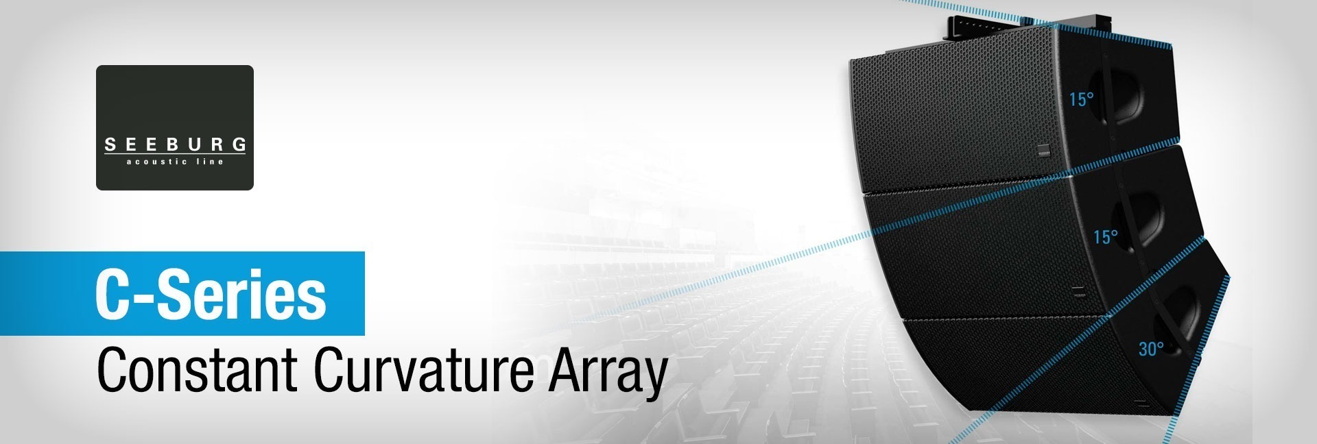 <div>Seeburg Acoustic Line<br><strong>C-Series</strong><br>Constant Curvature Array</div>