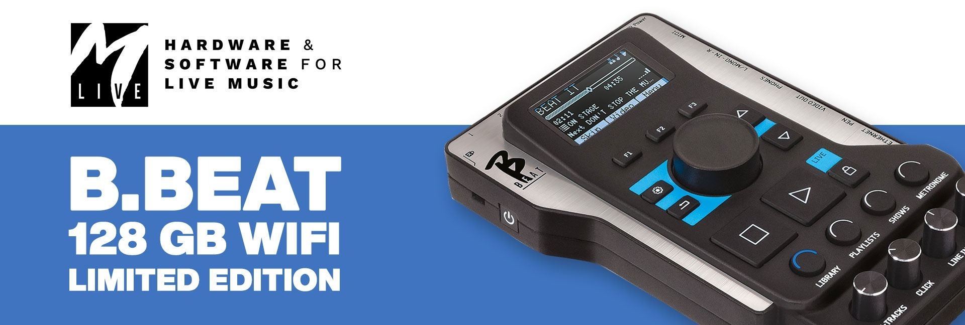 <div><strong>M-Live</strong><br>Hardware &amp; Software for Live Music</div>