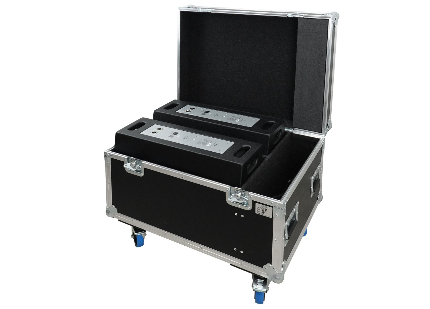 Flightcase for 2x F3 incl. space for accessories