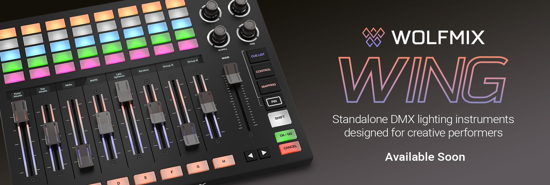 <div>WolfMix<br><strong>WING</strong><br>Extensiecontroller voor Wolfmix W1</div>